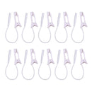 Fios de chumbo do eletrodo que conectam cabos com clipes de orelha da máquina digital auxiliares de dormir para massageadores earclips