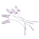Fios de chumbo do eletrodo que conectam cabos com clipes de orelha da máquina digital auxiliares de dormir para massageadores earclips