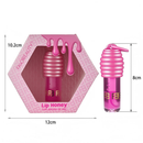 Pote De Mel Labial Hidratante Óleo Suavizante Bálsamo Nova Máscara Com Chaveiro