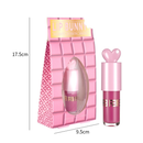 Pote De Mel Labial Hidratante Óleo Suavizante Bálsamo Nova Máscara Com Chaveiro