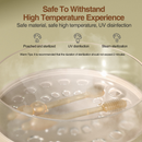 Conjunto 3-Em-1 De Copos De Silicone Para Escova De Dentes Bebês